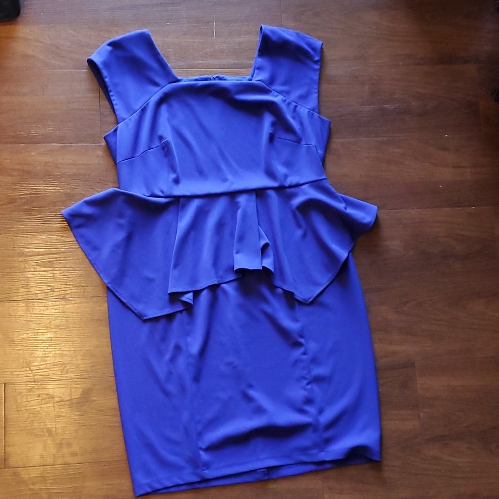 Lane Bryant Peplum Dress Size 20